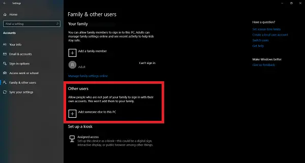 How to add specific users to access an FTP Server on Windows 10