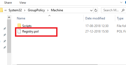 Group Policy FIle