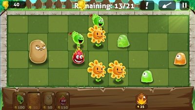Plants vs Monsters - Zombie Craft