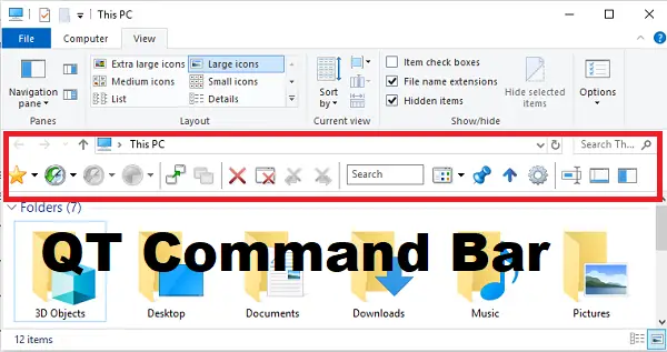 QTTabbar Command Option