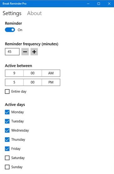 break reminder software for windows