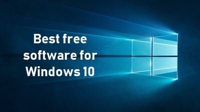 new free software for windows 10