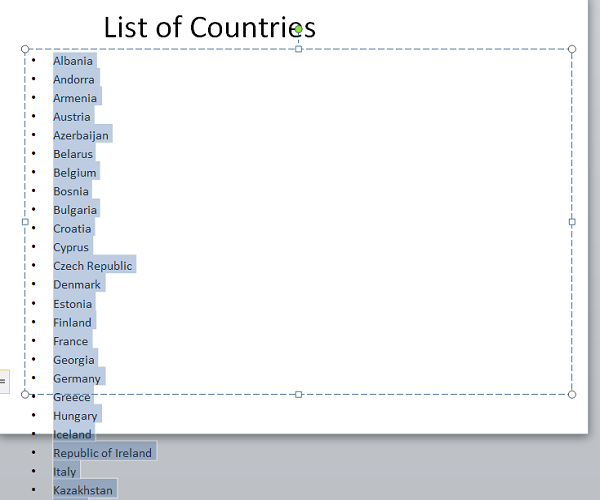  plays a major utilisation inwards during presentations How to demo Long Lists inwards a Single Slide inwards PowerPoint