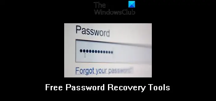 Free Password Recovery Tools