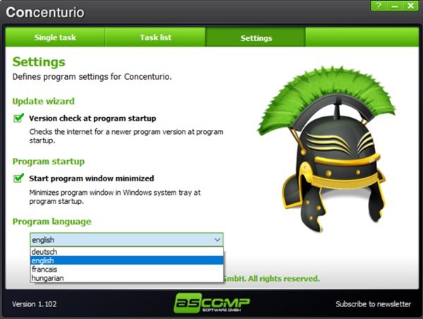 Concenturio is a freeware Alarm Reminder for Windows PC
