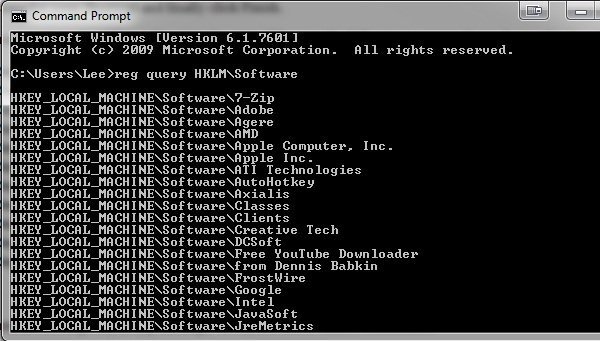 command to add registry key in windows 10