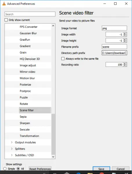 How to create Animated GIF from a video file using VLC and GIMP