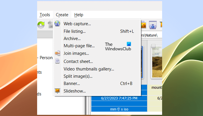 Verbinden Sie Bilder Mit Xnview