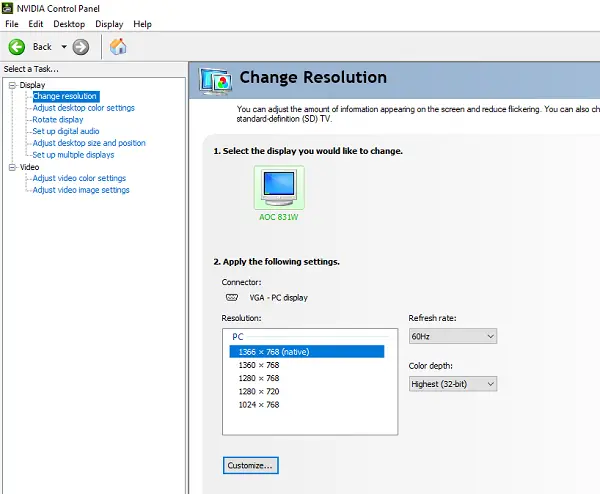 Remove individual components of NVIDIA driver