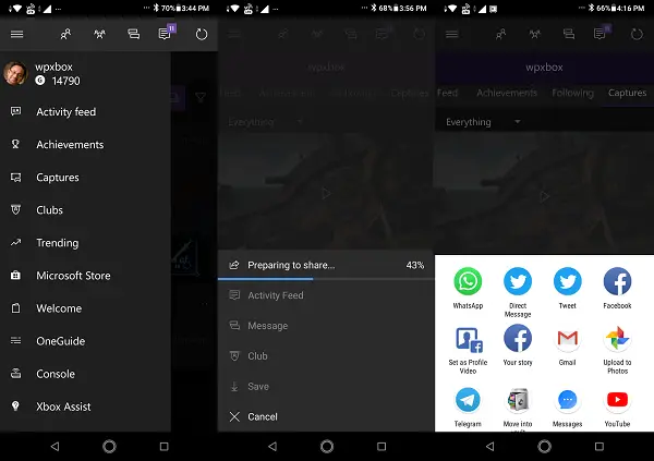 How to share Xbox games clips to Social Networks from your Phone - 51