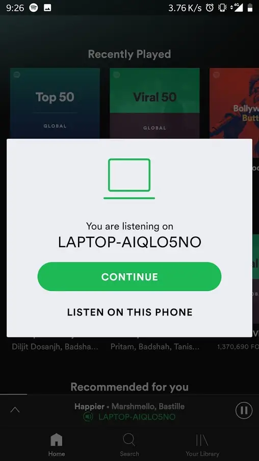 Spotify Android