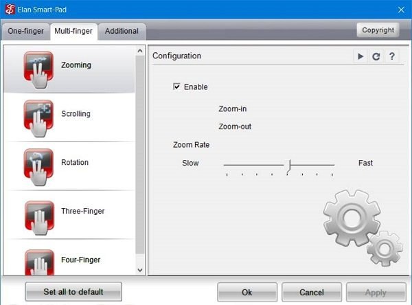 Touchpad & Mouse middle click button