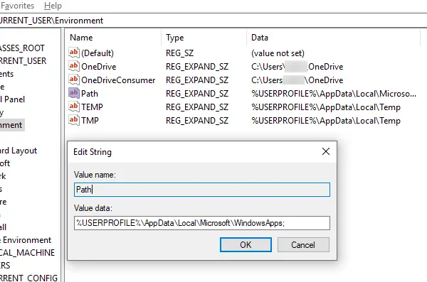 create a Registry Key in Windows