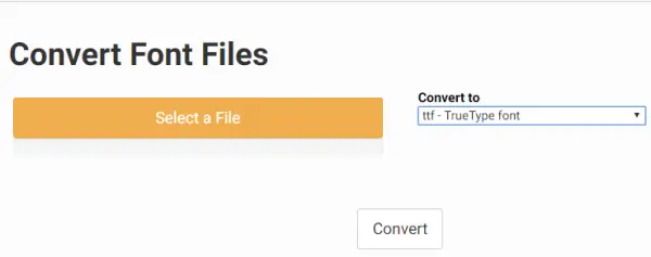 File Conversion