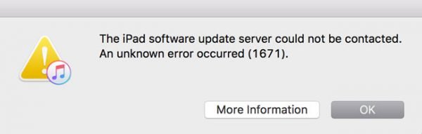 Error Code 1671 for iTunes on Windows 10