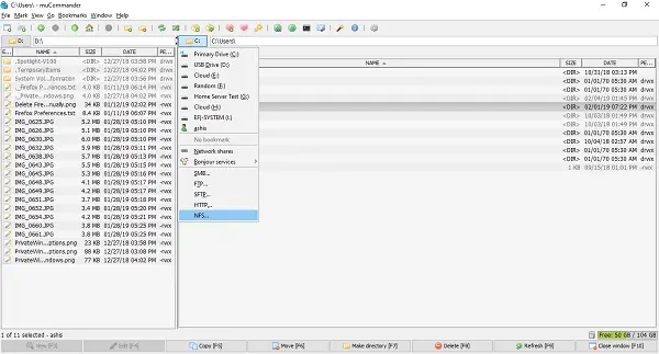 muCommander - File Explorer alternative