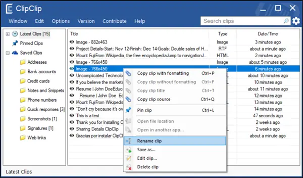 ClipClip clipboard manager will also translate text on Windows PC - 49