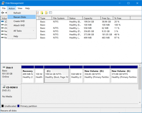 xp disk manager