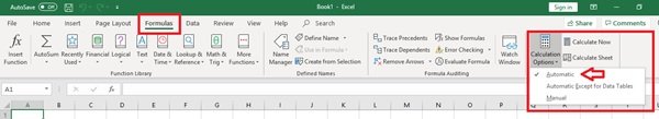 Excel Formulas Not Updating Automatically Excel Formulas Not Updating Automatically