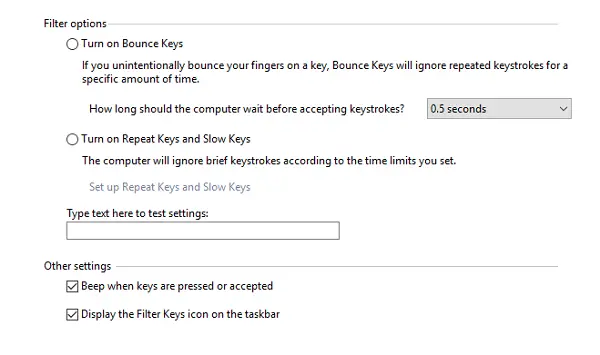 Microsoft has done a lot of function when it comes to  How to plough on or off Filter Keys inwards Windows 10