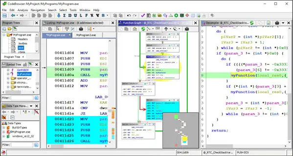 GHIDRA reverse engineering tool from NSA