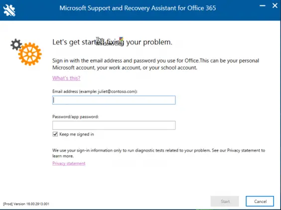 Microsoft Office Activation Troubleshooter