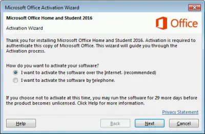 office 2019 activation key