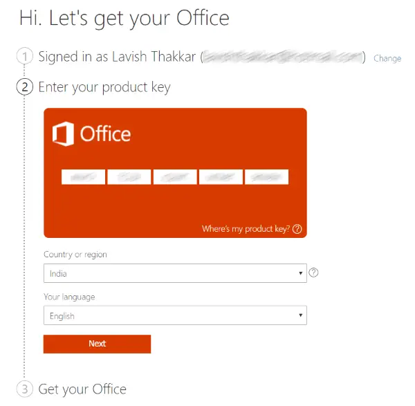 how to activate microsoft office 2016 by phone