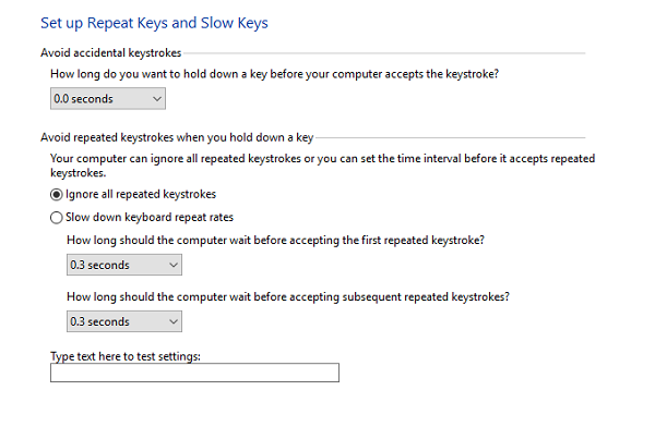 Microsoft has done a lot of function when it comes to  How to plough on or off Filter Keys inwards Windows 10