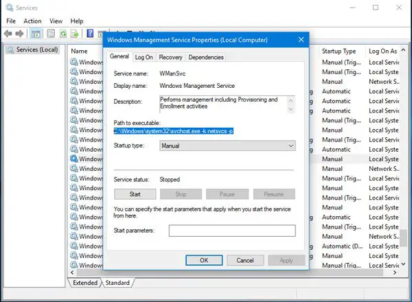  The executable plan that this service is configured to run inward does non implement the sec The executable plan that this service is configured to run inward does non implement the service