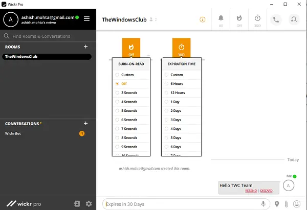 Encrypted Instant Messengers