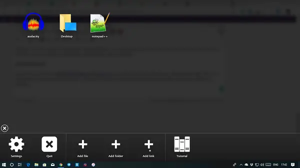 macOS like launcher for Windows 10