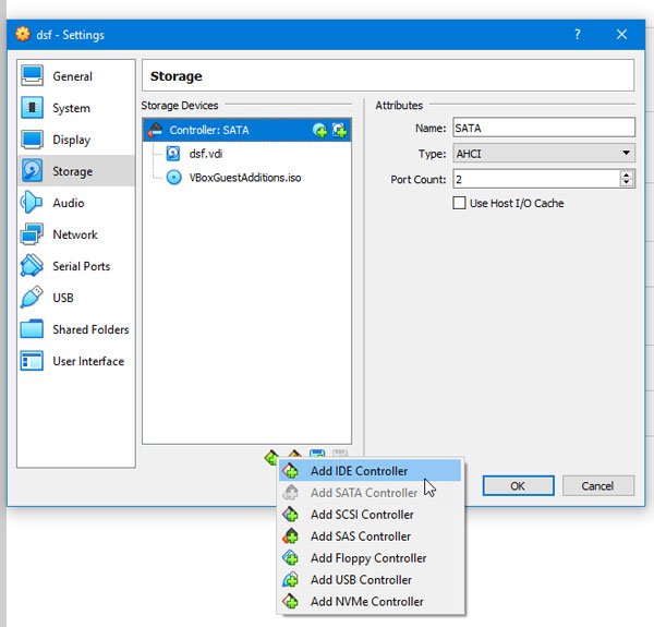 Fatal No Bootable Medium Found System Halted Error In Virtualbox