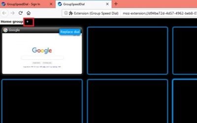 Group Speed Dial for Firefox