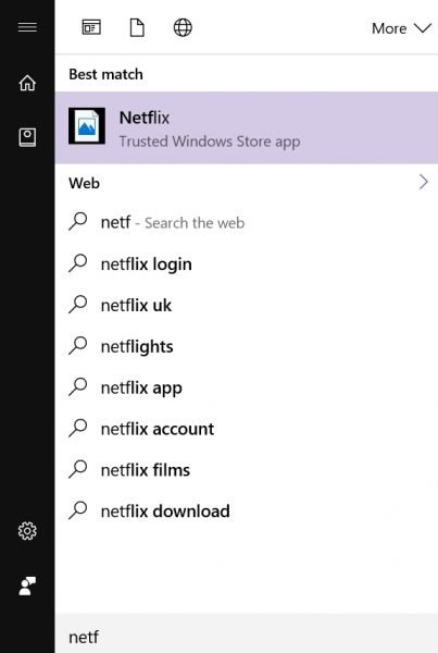 Icons not showing in Windows Search Box