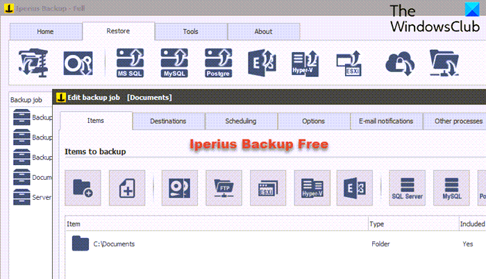 Iperius Backup gratuito