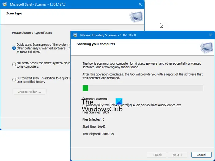 Microsoft Safety Scanner