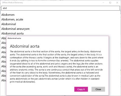 Medical apps for Windows 10