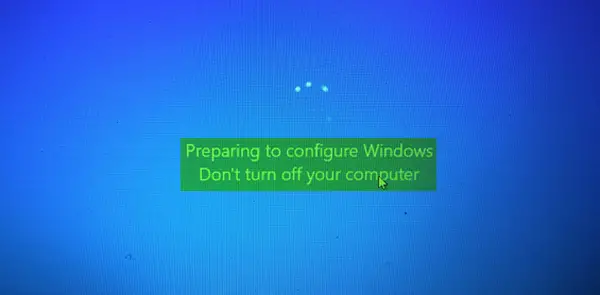 Preparing to configure Windows
