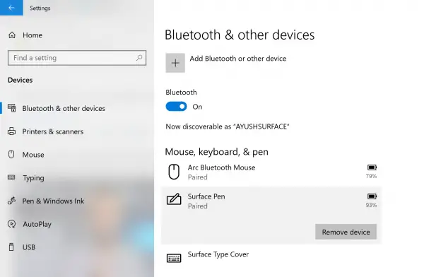 How To Connect Use Surface Pen On Surface Pro 6
