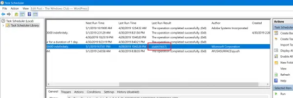  is used to schedule tasks together with it tin last helpful inwards triggering diverse instances of a delineate of piece of job Error code 0x80070057 for Task Scheduler on Windows 10