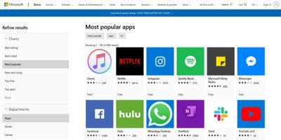 List of best free Windows Apps in Microsoft Store