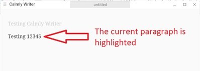 d concur alongside me on the fact that these days at that topographic point Calmly Writer is a costless online distraction-free Text Editor