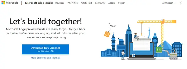 How to join Microsoft Edge Insider Program