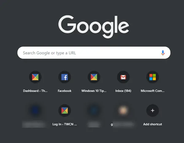 Enable Google Chrome Dark Mode