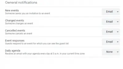 Gone are those days when yous used to give-up the ghost on a dairy to catalog planned events How to plough off or modify Notifications for Google Calendar