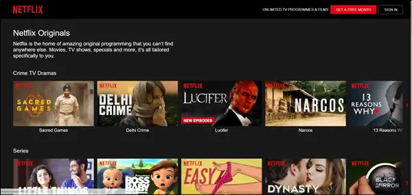 Netflix Streaming Service