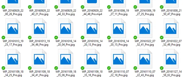 OneDrive thumbnails not showing
