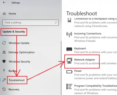 display adapter troubleshooter not showing up display adapter troubleshooter not showing up