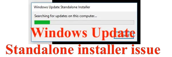 Windows Installer Keep Searching for updates